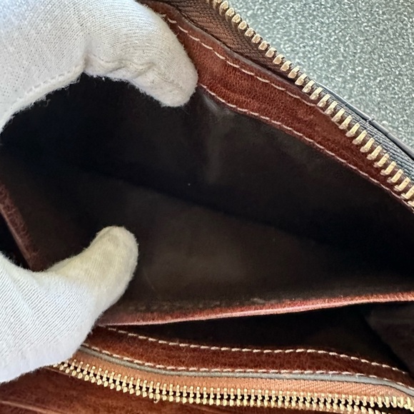 CChloe Leather Zip Around Long Wallet customized Crossbody - Picture 8 of 14